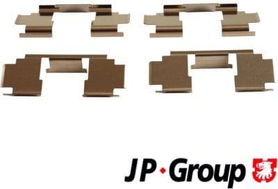 Accessory Kit, disc brake pad JP 3464003010