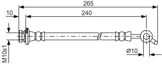 Brake Hose 1987481571 - image 2