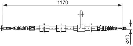 Cable Pull, parking brake 1987477554 - image 7