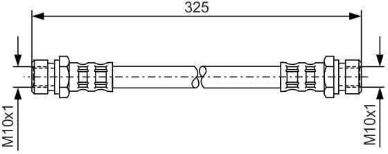Brake Hose 1 987 476 177 - image 6
