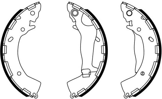 Brake Shoe Set 0986487954 - image 10