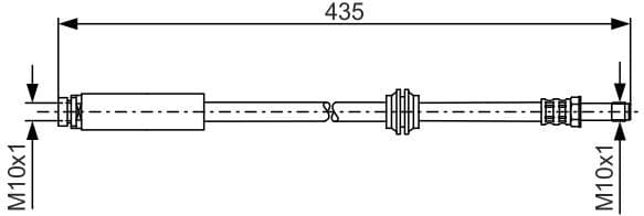 Brake Hose 1 987 481 159 - image 6