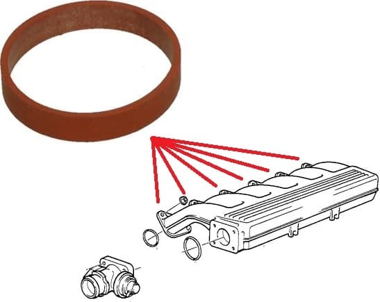 Gasket intake manifold 424.870 - image 2