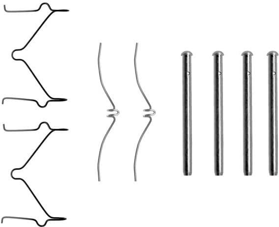 Accessory Kit, disc brake pad 1 987 474 208 - image 2