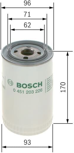 Hydraulic Filter, automatic transmission 0451203226 - image 6