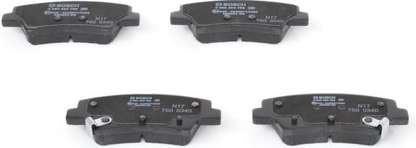Brake Pad Set, disc brake 0986494768 - image 9