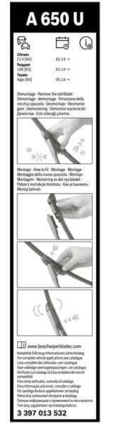 Wiper Blade Aerotwin 3397013532 - image 5