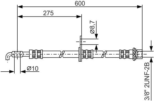 Brake Hose 1 987 476 246 - image 2