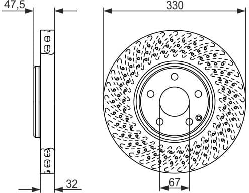 Brake Disc 0986479334 - image 2