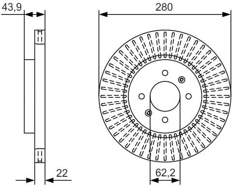 Brake Disc 0986479B05 - image 10