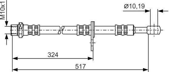 Brake Hose 1 987 481 139 - image 6