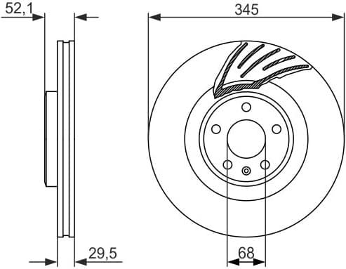Brake Disc 0986479590 - image 6
