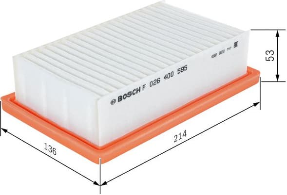 Air Filter F 026 400 595 - image 10