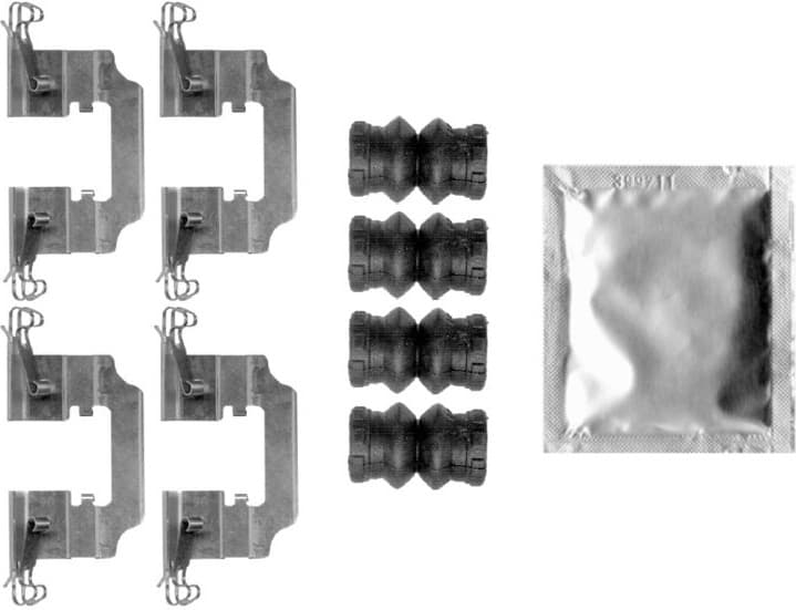 Accessory Kit, disc brake pad 1 987 474 768 - image 2