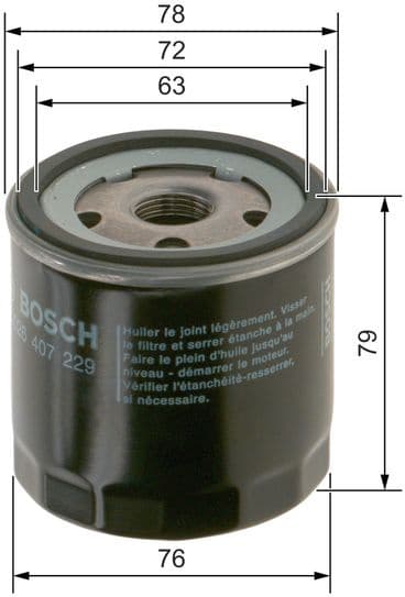 Oil Filter F 026 407 229 - image 10