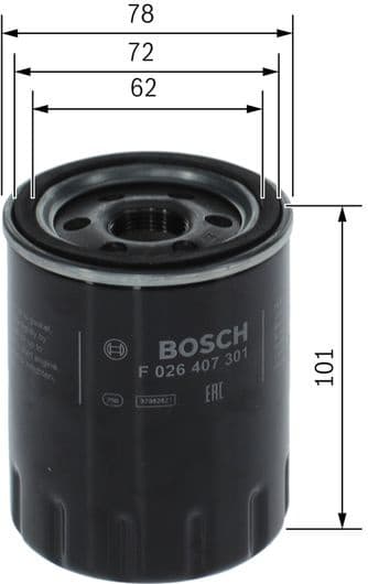 Oil Filter F 026 407 301 - image 9