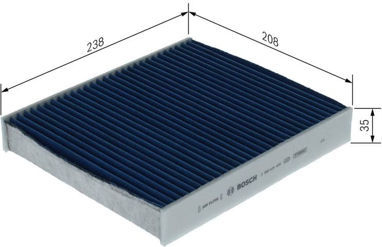 Filter, cabin air FILTER+pro 0 986 628 606 - image 9