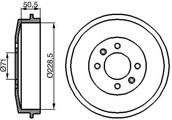 Brake Drum 0986477060 - image 6
