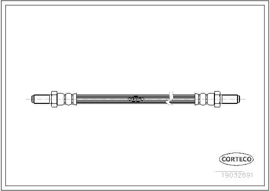 Brake Hose 19032691