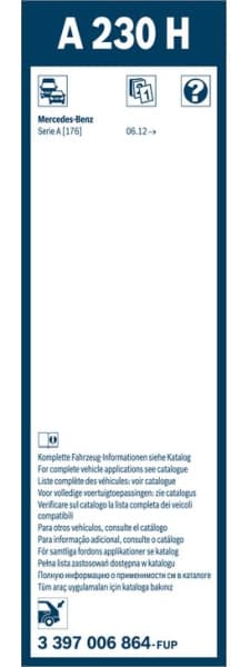 Wiper Blade Rear Aerotwin 3397006864 - image 8