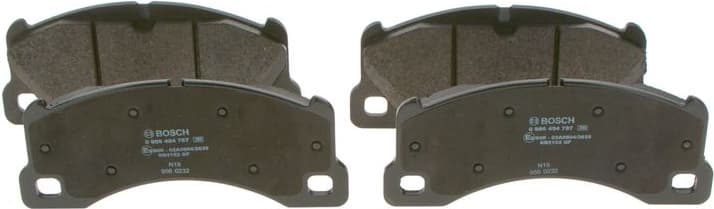 Brake Pad Set, disc brake 0986494787 - image 8