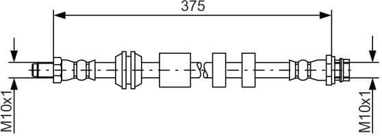 Brake Hose 1987481563 - image 2