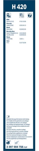 Wiper Blade Rear 3 397 004 758 - image 5