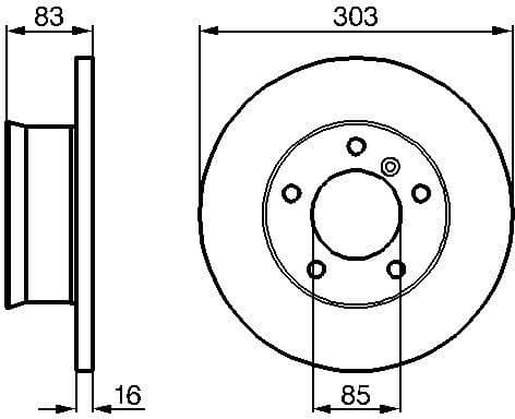Brake Disc 0986479C84 - image 6
