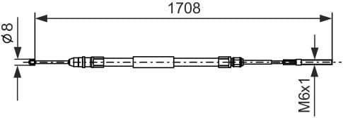 Cable Pull, parking brake 1987477531 - image 7
