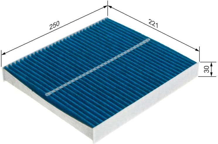 Filter, cabin air FILTER+pro 0986628566 - image 10