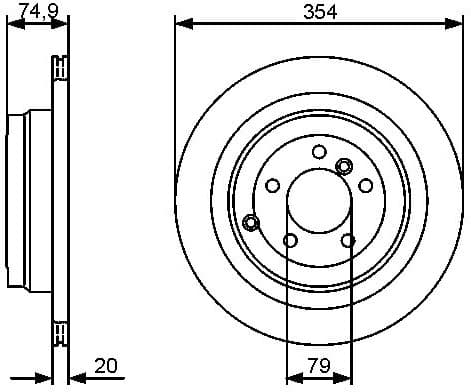 Brake Disc 0986479479 - image 6