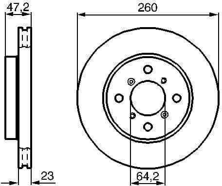 Brake Disc 0986478415 - image 3