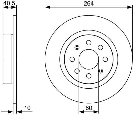 Brake Disc 0986479517 - image 4