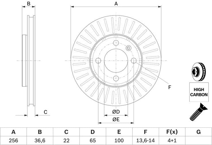Brake Disc 0986479776 - image 11