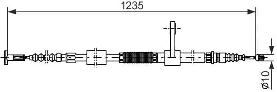 Cable Pull, parking brake 1987477831 - image 7