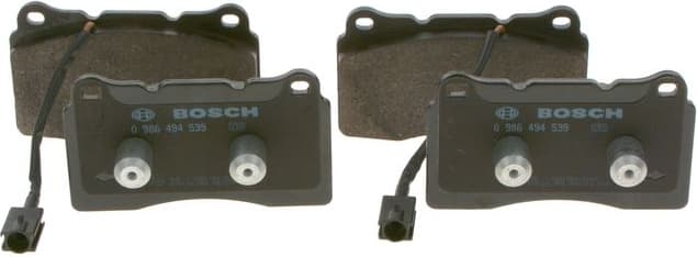 Brake Pad Set, disc brake 0986494539 - image 2