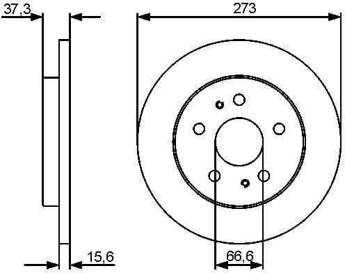 Brake Disc 0986479432 - image 3