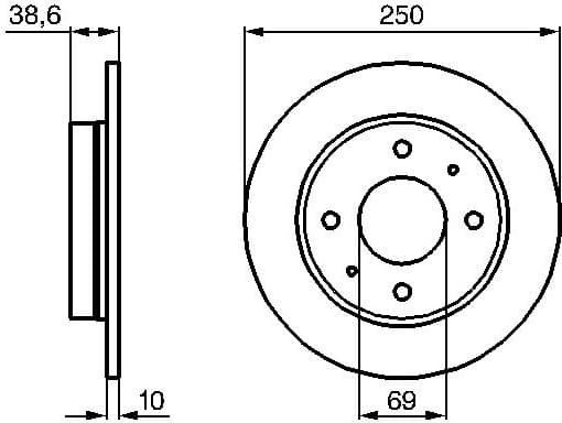 Brake Disc 0986479236 - image 11