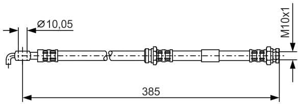 Brake Hose 1987476110 - image 2