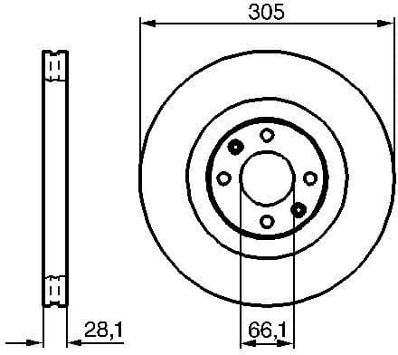 Brake Disc 0986479024 - image 3