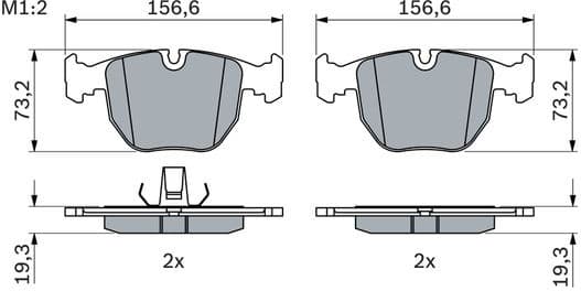 Brake Pad Set, disc brake 0986494028 - image 10