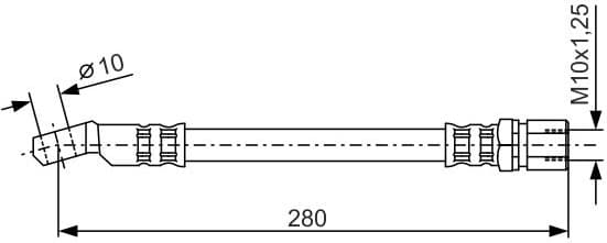 Brake Hose 1987476238 - image 2