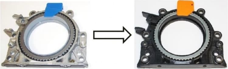 Seal crankshaft rear 200 34934B - image 4