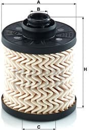 Filter diesel fuel PU7010Z - image 2