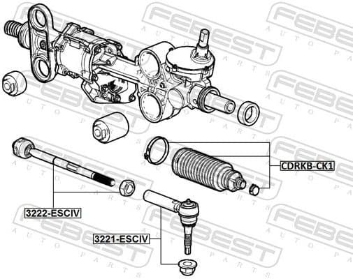 Inner Tie Rod 3222-ESCIV