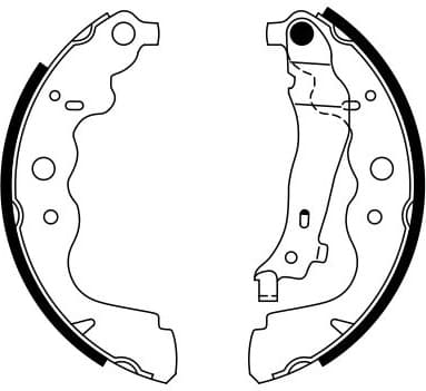 Brake Shoe Set 0986487754 - image 8