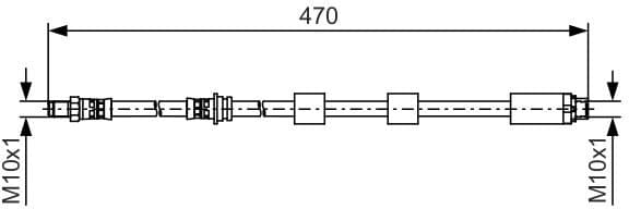 Brake Hose 1987481481 - image 2