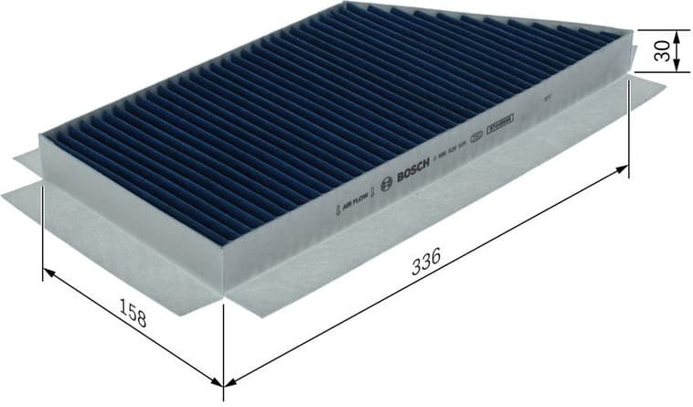 Filter, cabin air FILTER+pro 0 986 628 635 - image 9