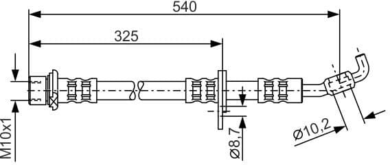 Brake Hose 1 987 476 781 - image 9