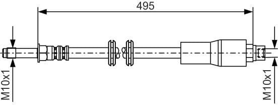 Brake Hose 1987481005 - image 6